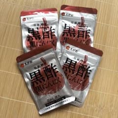 えがお　黒酢黒にんにく　4袋セットのサムネイル