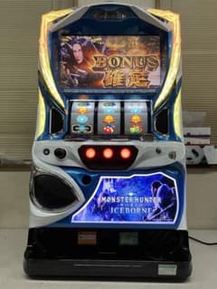 パチスロ実機 S MHWアイスボーンZF コイン不要機付き - メルカリ