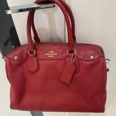 美品COACHミニボストンハンドバッグのサムネイル