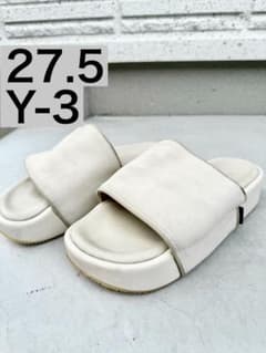 Y-3 ワイスリー スエード SLIDE GW8630 27.5cm サンダルのサムネイル