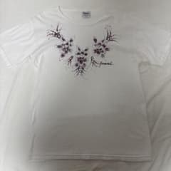 Hawaii フラワープリント Tシャツ ホワイトのサムネイル