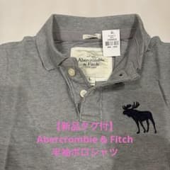 【新品タグ付】Abercrombie & Fitch 半袖ポロシャツのサムネイル