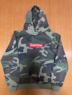 Supreme Box Logo 迷彩パーカー M - メルカリ