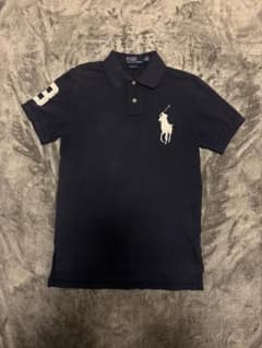 Ralph Lauren ビッグポニー ポロシャツ ネイビー y2k swag - メルカリ