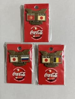 FIFAワールドカップ 2002 日本戦ピンバッジ コカコーラ - メルカリ