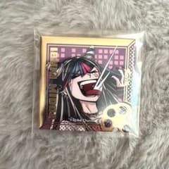 澪田唯吹 ダンガンロンパ 15周年記念展 スクエア缶バッジ 喜怒哀楽