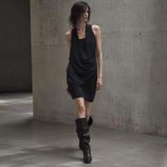 タグ付きProenza Schouler カシミヤ混 デザインニットワンピースS