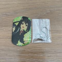 けいおん!! あずにゃん 中野梓 メタルプレートキーホルダー - メルカリ
