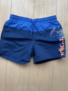 adidas ネイビー 青　水着 男の子用　中古　スイムのサムネイル