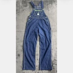 00s LIBERTY オーバーオール　デニム　ペインターパンツ　ロシア製のサムネイル