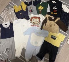 キャラクター柄ロンパースセット（95cm以下）のサムネイル