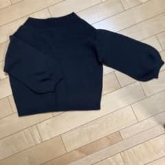 SPICK AND SPAN ボリュームスリーブ クロップドニットのサムネイル