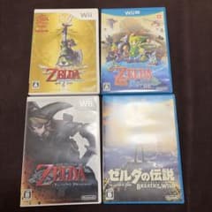ゼルダの伝説 ゲーム4本セット まとめ売り ゼルダの伝説 ゲーム4本セット - メルカリ