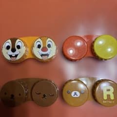 チップとデール リラックマ コンタクトレンズケース セットのサムネイル
