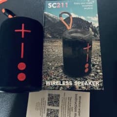 Wireless Speaker SC211 本体 ブラックのサムネイル