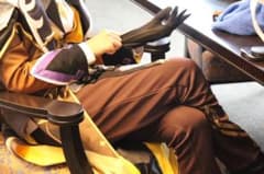 COSONSEN コスオンセン 原神 鍾離 コスプレ衣装 ウィッグ付き Sサイズのサムネイル