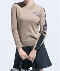 CPG GOLF レディース Vネックニットのサムネイル