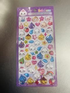 硬いシール　カラフル