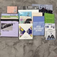 SEVENTEEN アルバムまとめ売り 封入トレカ・特典・クリアファイル付き
