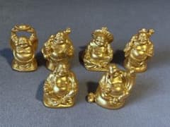 【新品・未使用】布袋様　6体セットのサムネイル