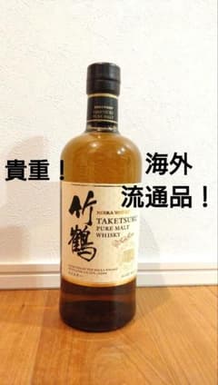 値下げ中！海外流通品！竹鶴！NIKKA TAKETSURU PURE MALT - メルカリ