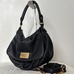 美品✨マークバイマークジェイコブス CLASSIC Q 2way レザー y2k MARC BY MARCJACOBS CLASSIC Q brown Bag y2k 00s マークジェイコブス
