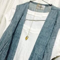 綿100%ロングベストのサムネイル