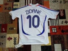 フランス代表 06W杯 ユニフォーム ジダンのサムネイル