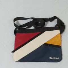 最終値下げ！！　レインボーカラフル　RENAMEナイロンサコッシュのサムネイル
