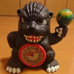 【値下げ】ゴジラ目覚まし時計1997【レア】のサムネイル