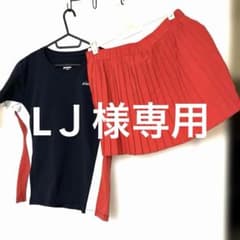 テニスウエアレディース　プリンスセットアップ上Lサイズ下LLサイズ美品のサムネイル