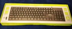 Thumbnail of Lazos（ラソス） 有線キーボード ブラック 日本語109キー L-KB