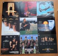 レーザーディスク】洋画名作 9枚セット - メルカリ