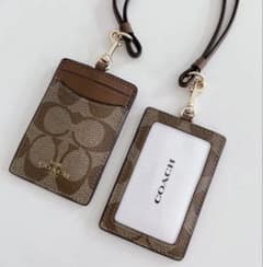 COACH IDケース パスケース ネックストラップのサムネイル