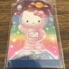 新品♡サンリオ ハローキティ♬.*゜宇宙ダイカットメモ - メルカリ