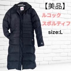美品】ルコックスポルティフ ダウンコートフード付き size:L - メルカリ