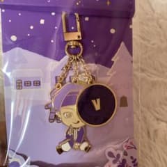 TinyTAN V 키링 Purple Holidays
