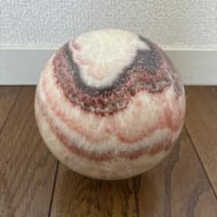 ロードクロサイト インカローズ 丸玉 大玉 天然石 直径約12cm 2.9kg 