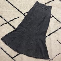 MURUA マーメイドスカート デニムロングスカート デニムスカートのサムネイル