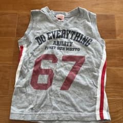 グレー ノースリーブタンクトップ 67のサムネイル
