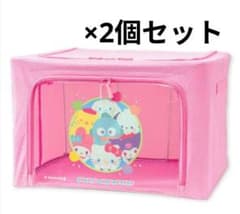 サンリオキャラクターズ ぷにきゅきゅ窓付き 収納ボックス　2個セット