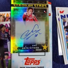 ジ*）様 北野颯太 サイン入りカード　１０シリ 2025年 セレッソ大阪のサムネイル