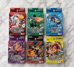 ONEPIECE カード スタートデッキ ルフィ ゾロ サボ キッドカタクリのサムネイル