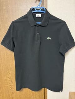LACOSTE ブラック ポロシャツのサムネイル