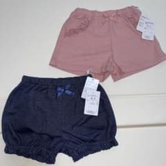 ベビー ショートパンツ 2枚セット 80cmのサムネイル