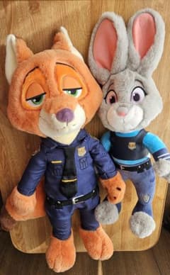 ハッピーくじ ズートピア ラストワン ぬいぐるみ ジュディ ニック 一番