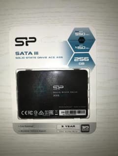 シリコンパワー SSD 256GB A55 3D NAND 未使用のサムネイル