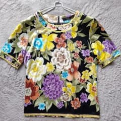 LEONARD FASHION 花柄 カットソー 半袖 - メルカリ