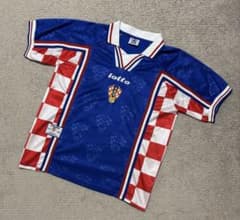 ユニフォーム ヴィンテージ イタリア製 クロアチア代表 ロット ロット 【公式 ユニフォーム ヴィンテージ イタリア製 クロアチア代表 応援グッズ