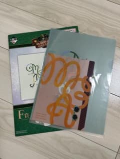 Mrs. GREEN APPLE 이치 반 쿠지 F상 클리어 파일 & 스티커